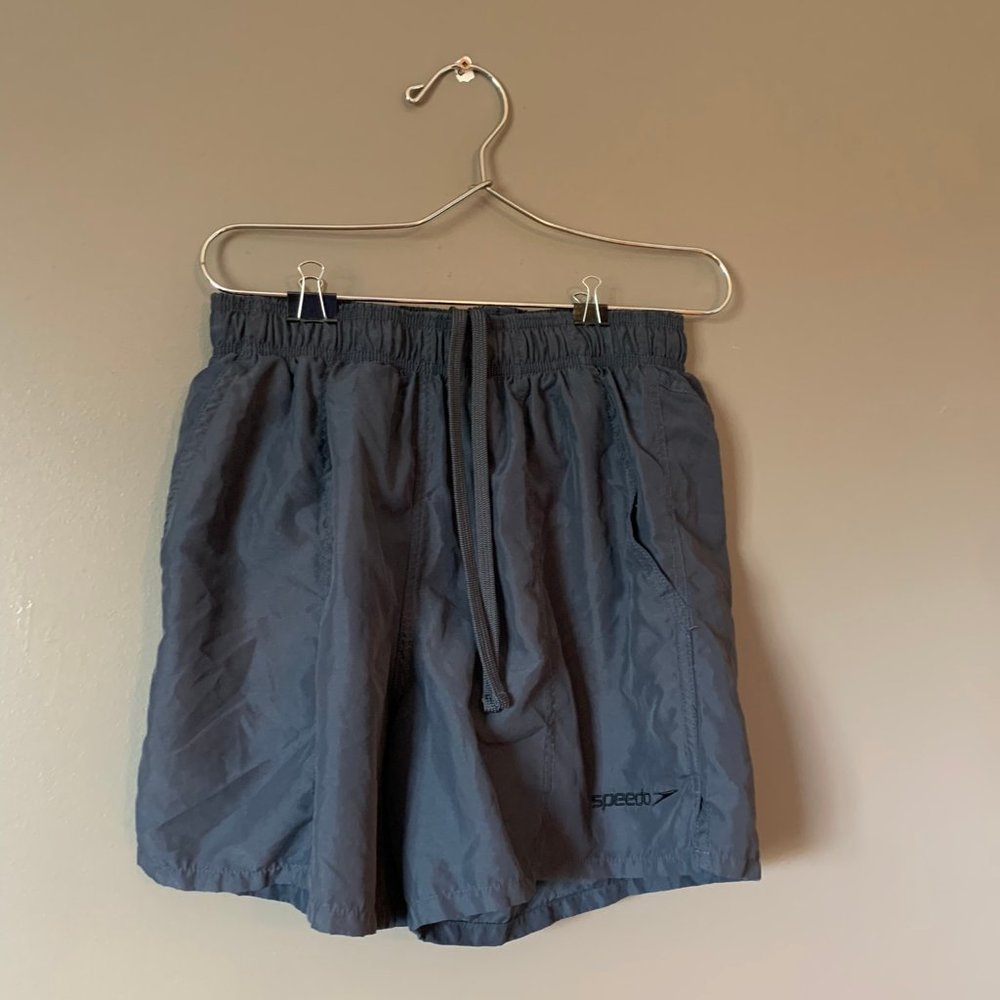 Blue-grey Speedo Swim Trunks